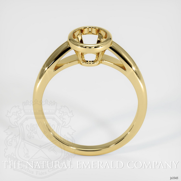 18K Yellow Gold Men's Ring Setting