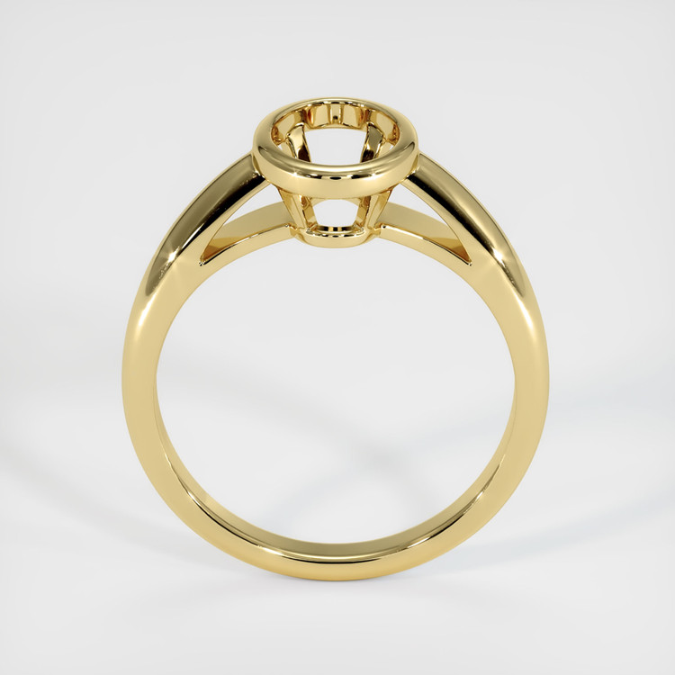 18K Yellow Gold Men's Ring Setting