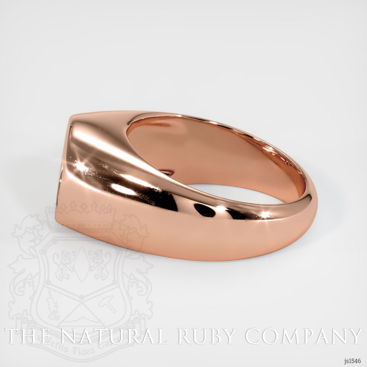 14K Rose Gold Men's Ring Setting
