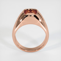 14K Rose Gold Men's Ring Setting Image