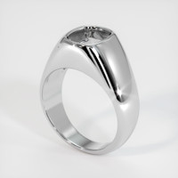 10K White Gold Men's Ring Setting Video