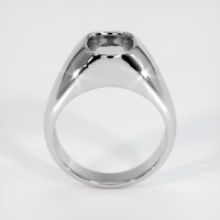 14K White Gold Men's Ring Setting Image