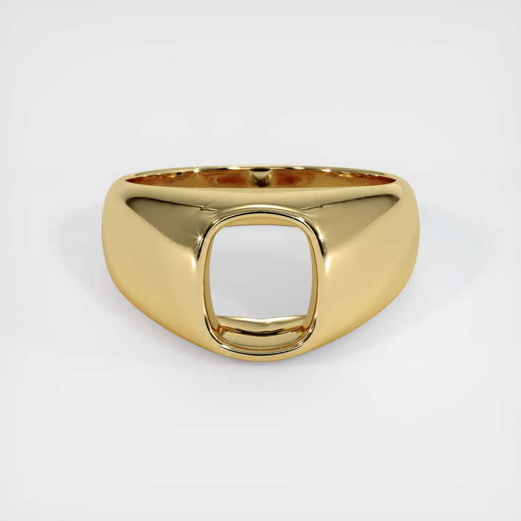 14K Yellow Gold Men's Ring Setting