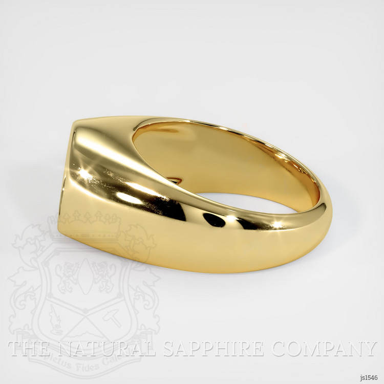 18K Yellow Gold Men's Ring Setting