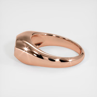 14K Rose Gold Men's Ring Setting Image