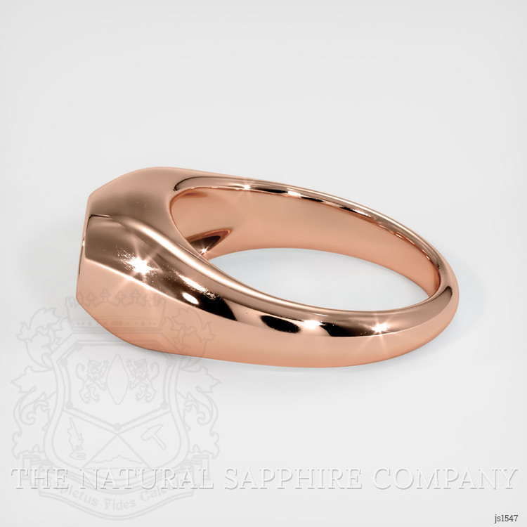 14K Rose Gold Men's Ring Setting