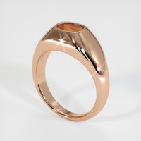 18K Rose Gold Men's Ring Setting Video