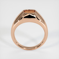 18K Rose Gold Men's Ring Setting Image