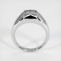 14K White Gold Men's Ring Setting Image
