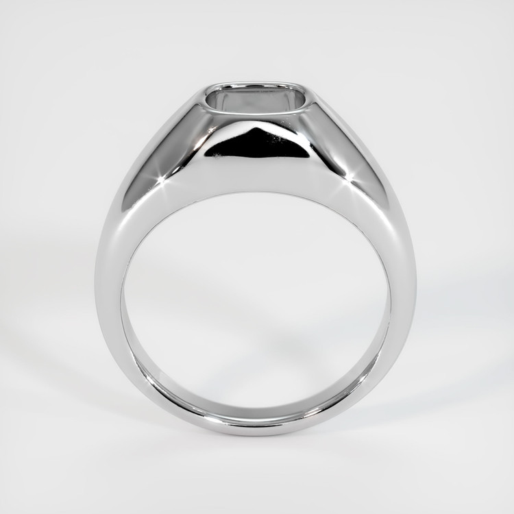 14K White Gold Men's Ring Setting