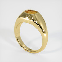 18K Yellow Gold Men's Ring Setting Video