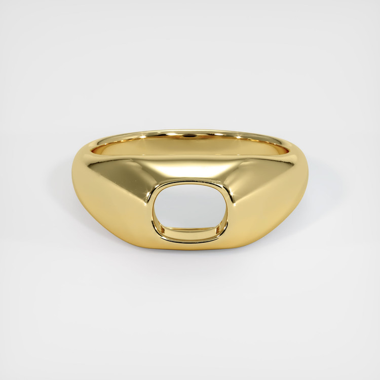 18K Yellow Gold Men's Ring Setting
