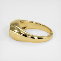 18K Yellow Gold Men's Ring Setting Image