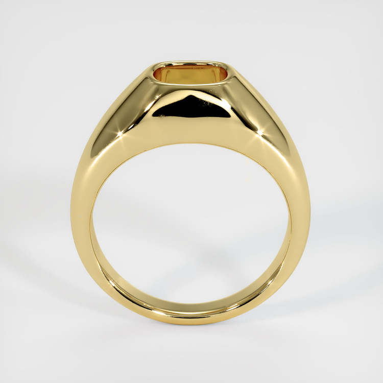 18K Yellow Gold Men's Ring Setting