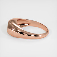 14K Rose Gold Men's Ring Setting Image