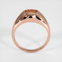 14K Rose Gold Men's Ring Setting Image