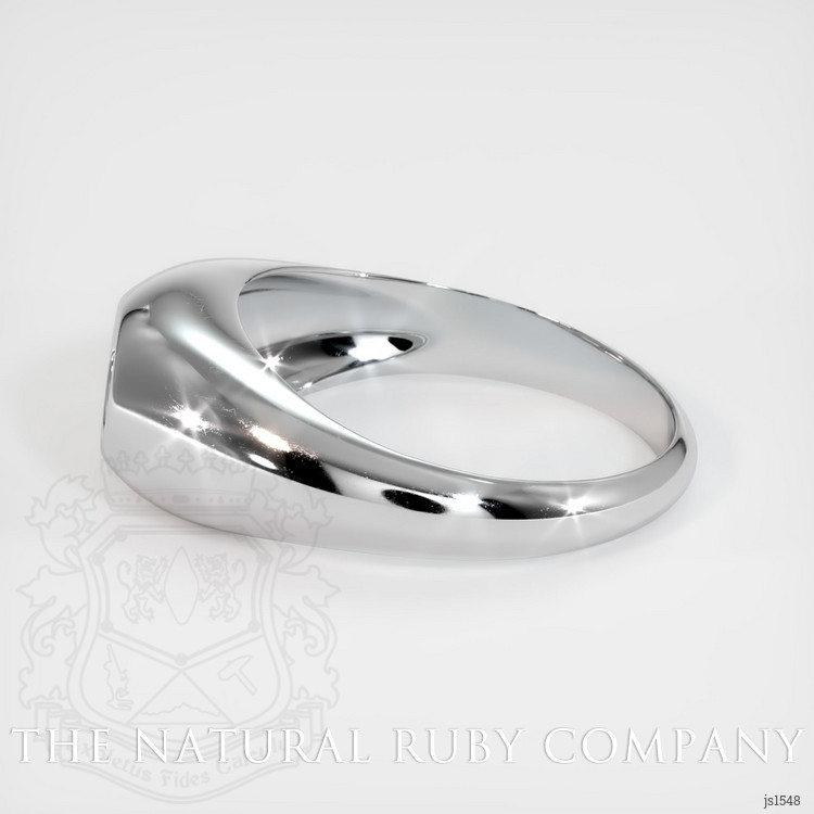 18K White Gold Men's Ring Setting
