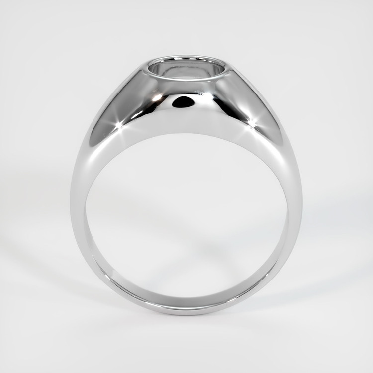 18K White Gold Men's Ring Setting