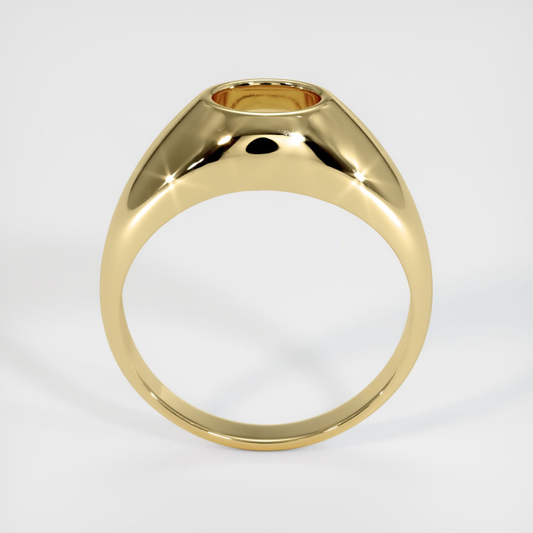 14K Yellow Gold Men's Ring Setting
