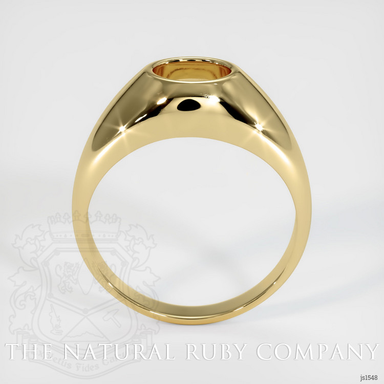 14K Yellow Gold Men's Ring Setting