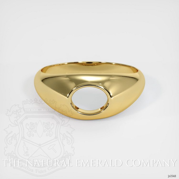 18K Yellow Gold Men's Ring Setting