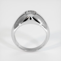 14K White Gold Men's Ring Setting Image