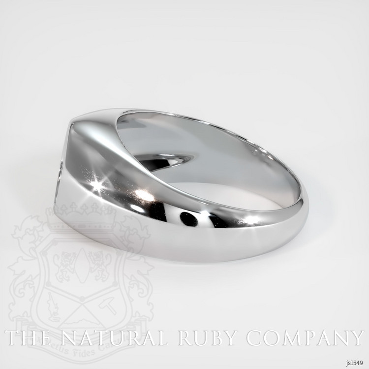 18K White Gold Men's Ring Setting