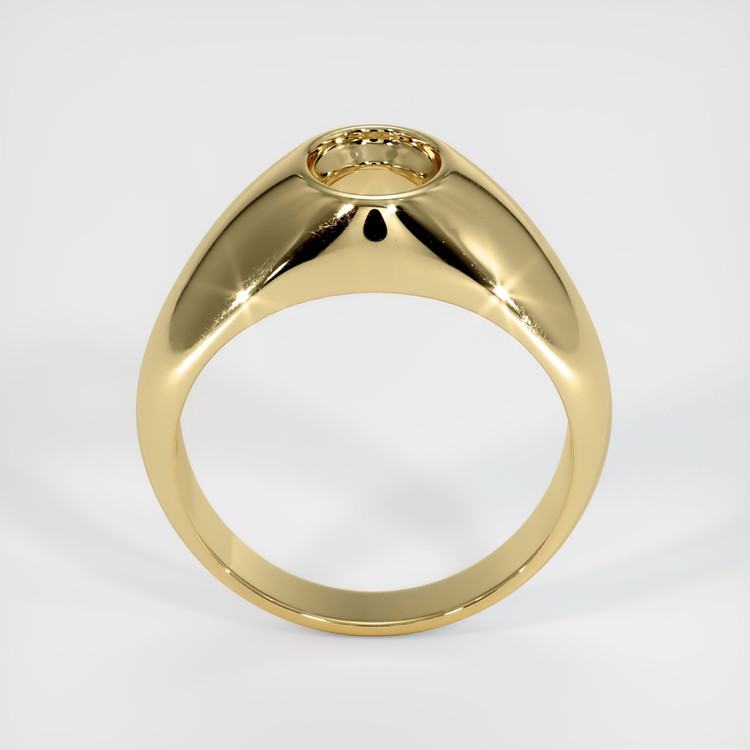 14K Yellow Gold Men's Ring Setting