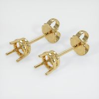 14K Yellow Gold Studs Earring Setting Video