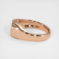 18K Rose Gold Men's Ring Setting Image