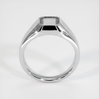 14K White Gold Men's Ring Setting Image