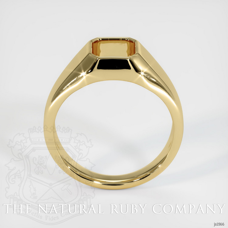 14K Yellow Gold Men's Ring Setting