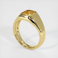 18K Yellow Gold Men's Ring Setting Video