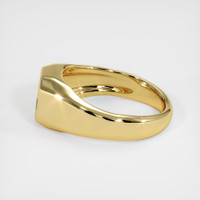 18K Yellow Gold Men's Ring Setting Image