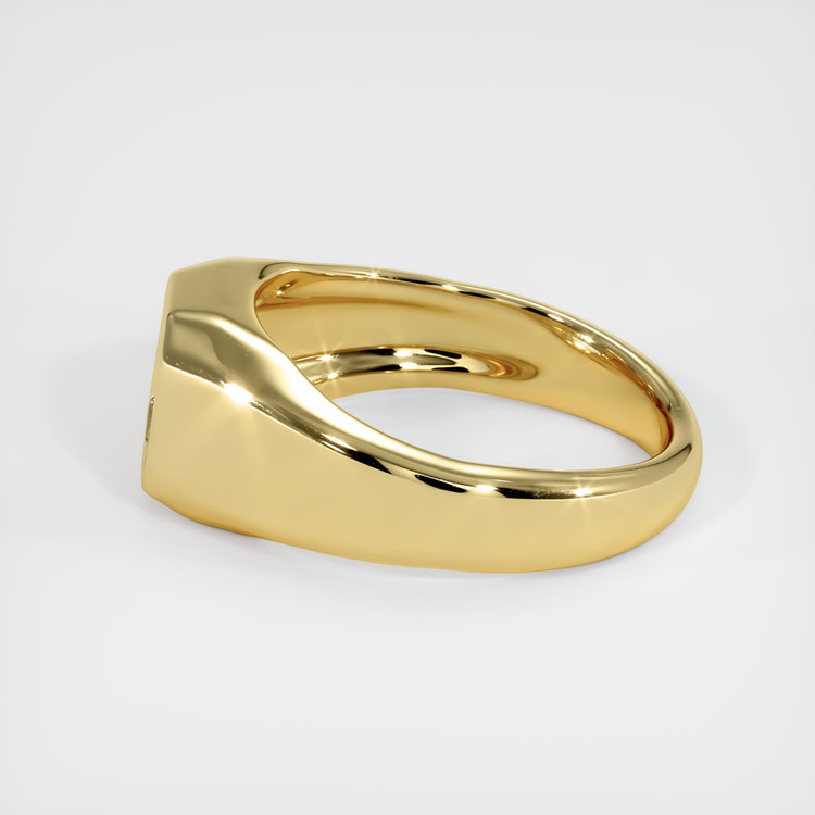 18K Yellow Gold Men's Ring Setting