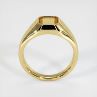 18K Yellow Gold Men's Ring Setting Image