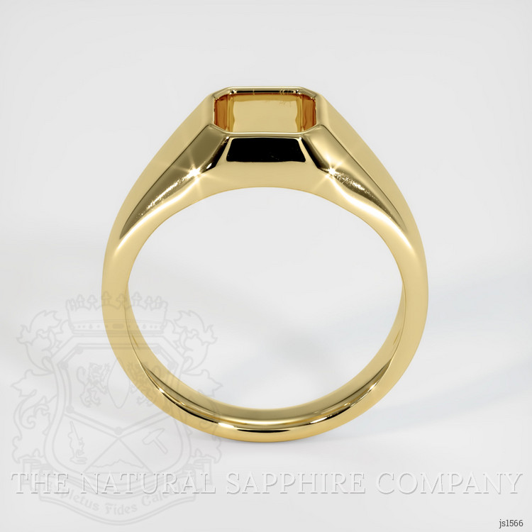 18K Yellow Gold Men's Ring Setting