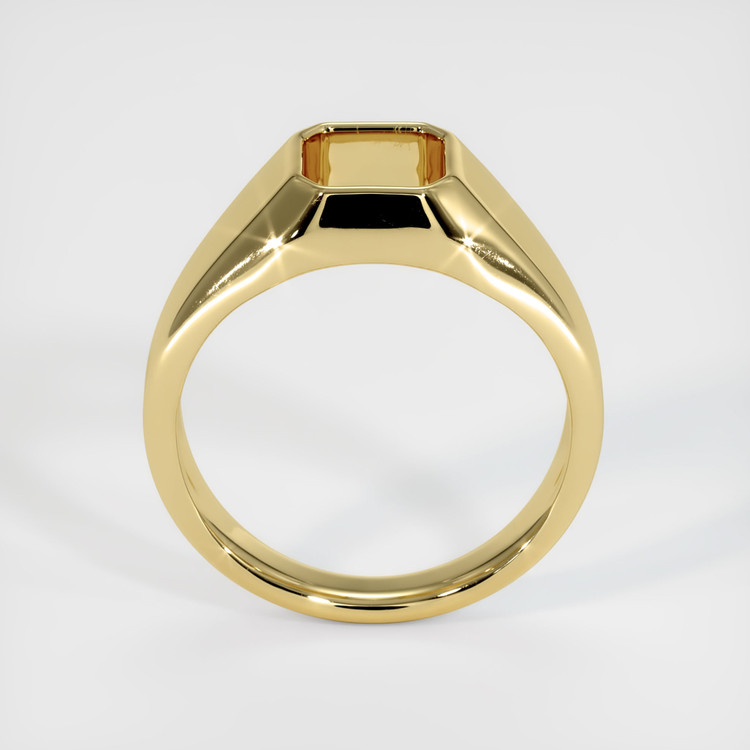18K Yellow Gold Men's Ring Setting
