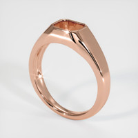14K Rose Gold Men's Ring Setting Video