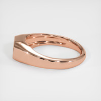 14K Rose Gold Men's Ring Setting Image
