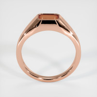 14K Rose Gold Men's Ring Setting Image