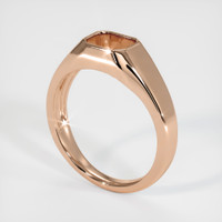 18K Rose Gold Men's Ring Setting Video
