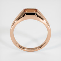 18K Rose Gold Men's Ring Setting Image