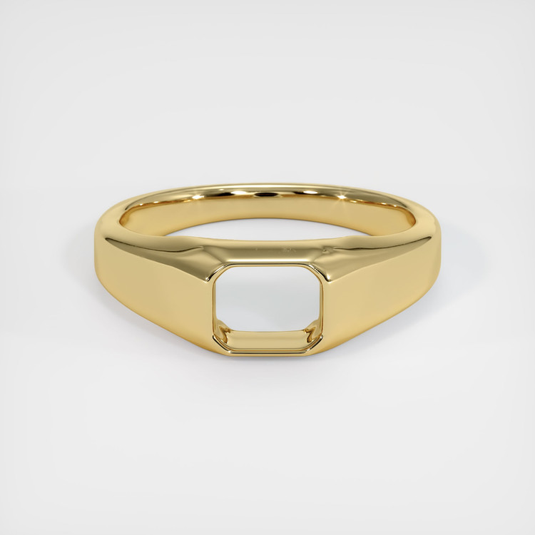 10K Yellow Gold Men's Ring Setting