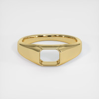 14K Yellow Gold Men's Ring Setting Image