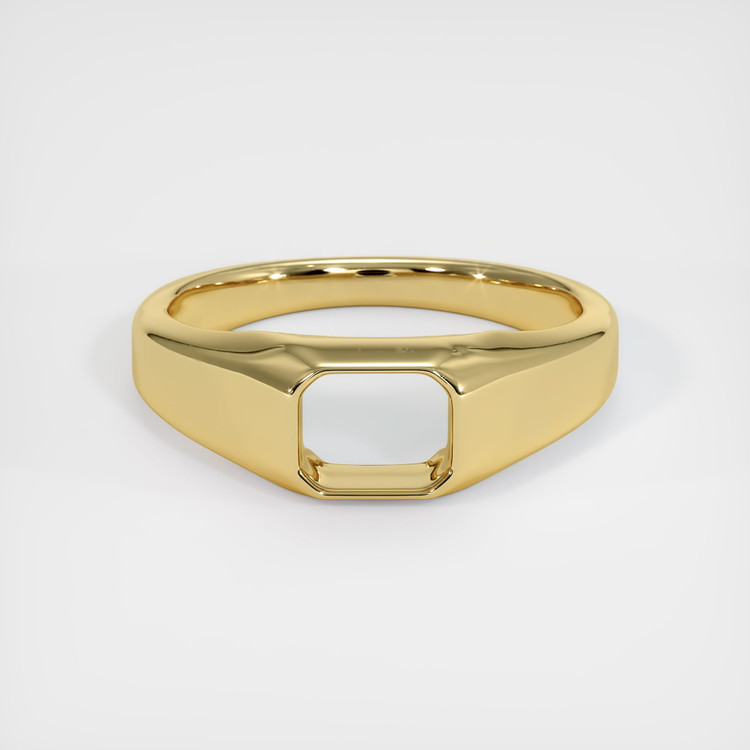 18K Yellow Gold Men's Ring Setting
