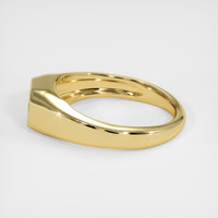 18K Yellow Gold Men's Ring Setting Image