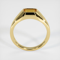 18K Yellow Gold Men's Ring Setting Image