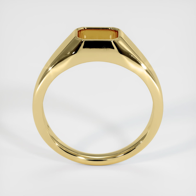 18K Yellow Gold Men's Ring Setting