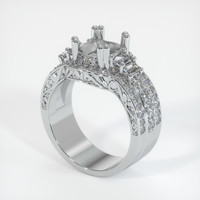 Silver Pave Ring Setting Video